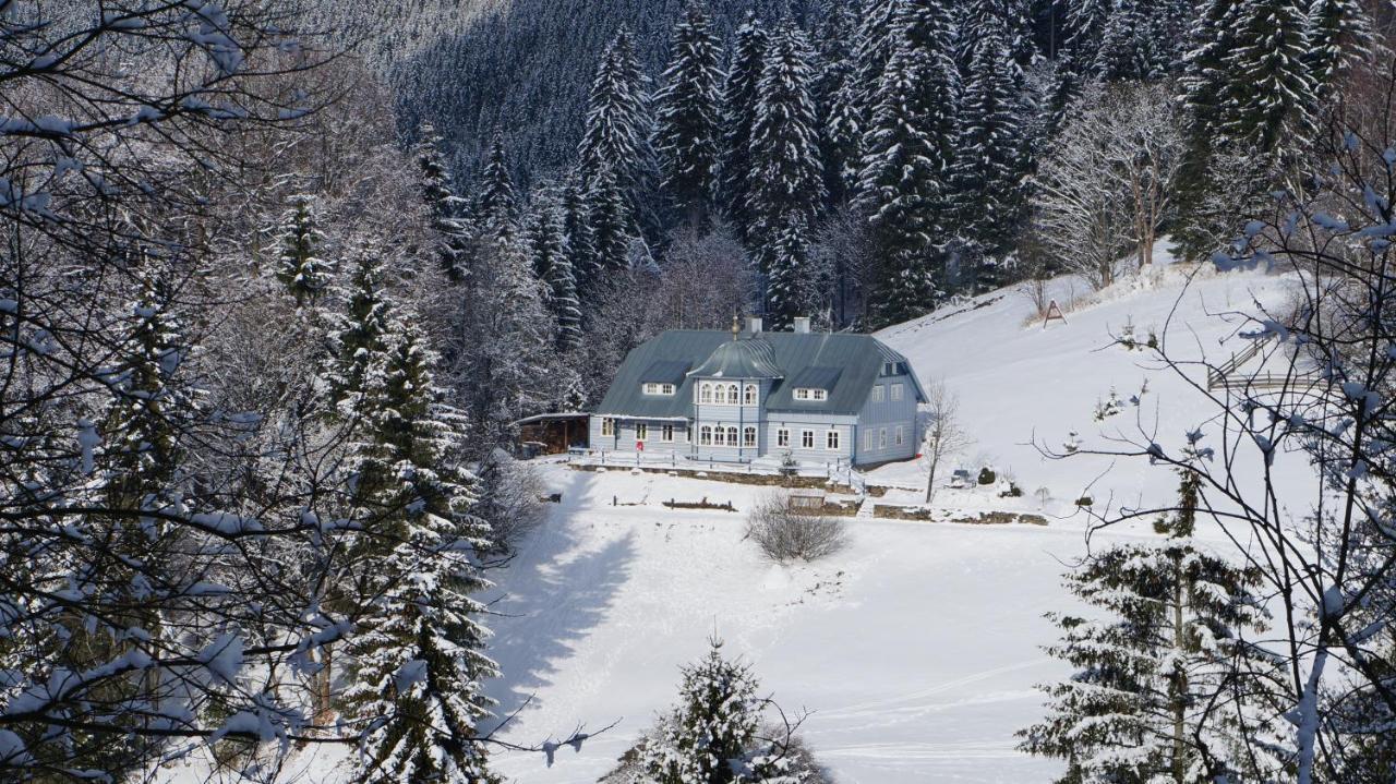 Penzion Modry Pavilon Dolní Malá Úpa Dış mekan fotoğraf